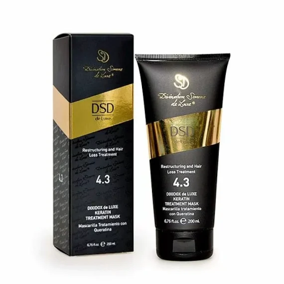Восстанавливающая маска с кератином Диксидокс Де Люкс № 4.3 200мл