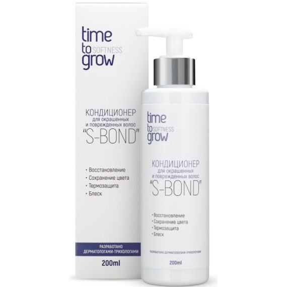 КОНДИЦИОНЕР ДЛЯ ОКРАШЕННЫХ И ПОВРЕЖДЕННЫХ ВОЛОС S-BOND