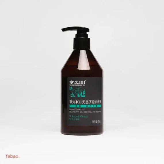Себорегулирующий шампунь с мыльным деревом Zhangguang 101 Soapberry Oil Controlling Shampoo, 360мл