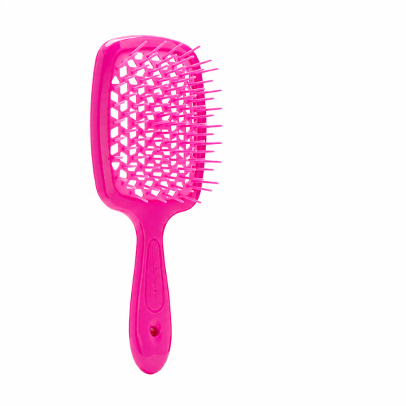 Щетка для волос Janeke Superbrush Pink Fluo