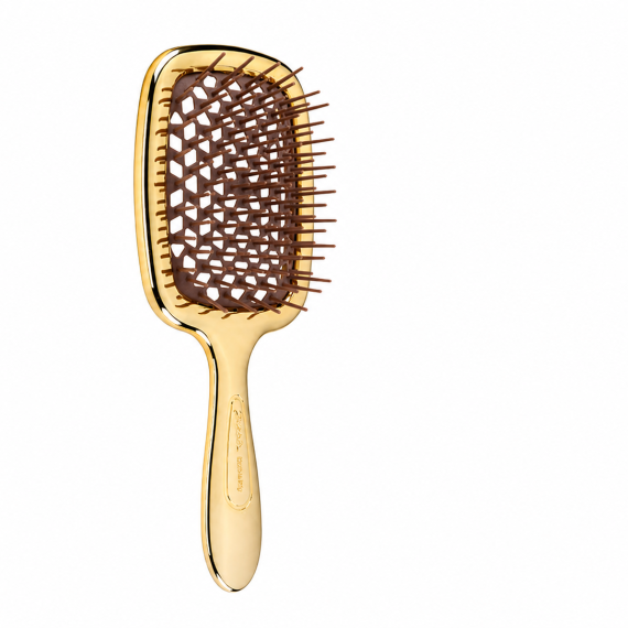 Щетка для волос Janeke Superbrush Limited Edition Gold Brown